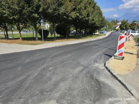 Sanacija cest Šolski Center Rudolfa Maistra